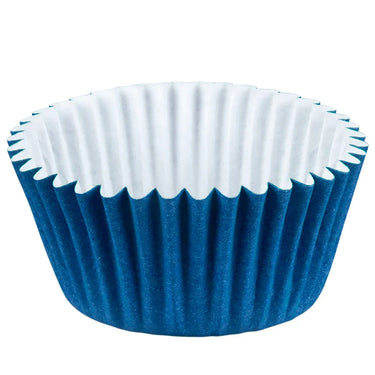 Forminha de Papel Lisa N°4 Azul Royal -100 un